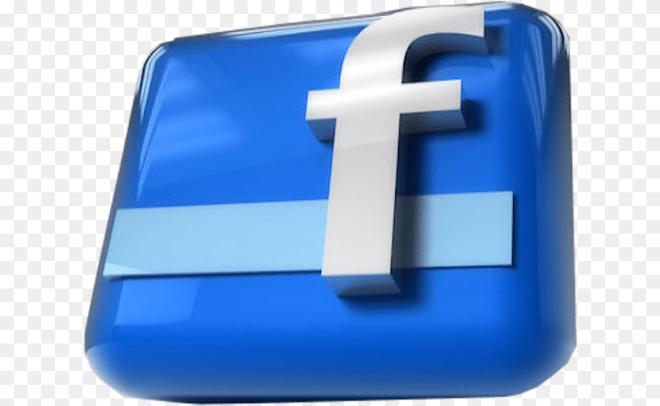 3d Logo Logos Facebook Icon 3d, Mailbox, Text, Number, Symbol Free Png Download