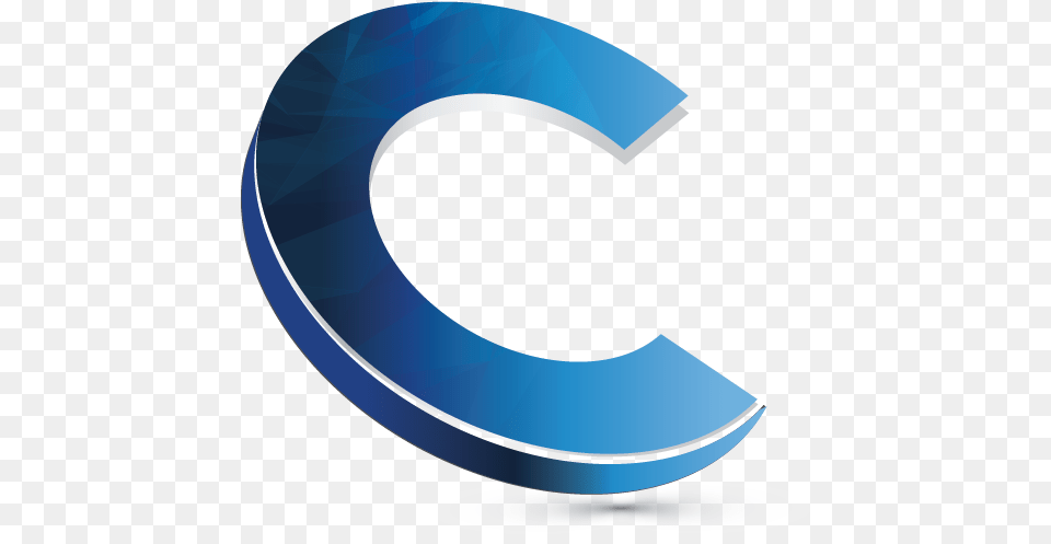 3d Logo Maker Letter C Logo Creator Swoosh, Text, Symbol, Number, Disk Free Png Download
