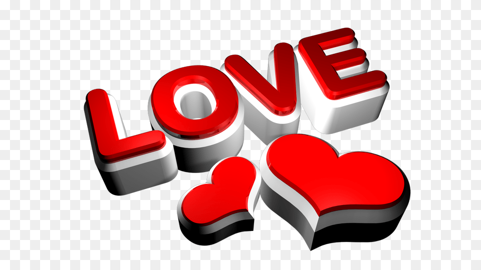 3d Love Render Image Love 3d, Logo, Heart, Dynamite, Weapon Png