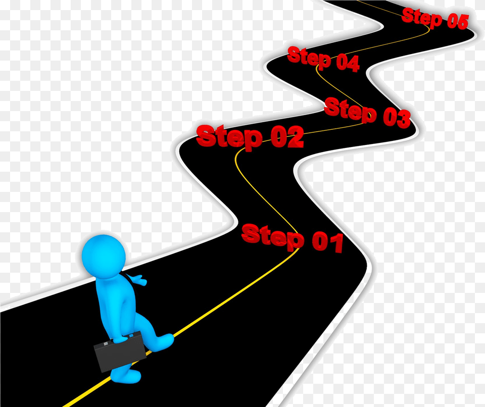 3d Man Roadmap, Baby, Person Free Png Download