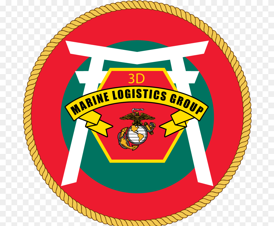 3d Marines Logistics Group 3d Marine Logistics Group, Badge, Logo, Symbol, Emblem Png