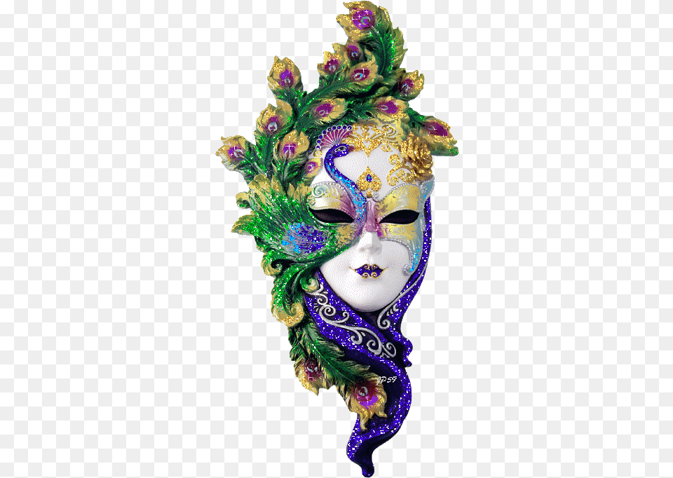 3d Masque Harlequin Mask Masquerade Party Masquerade Venetian Mardi Gras Mask, Carnival, Crowd, Person, Mardi Gras Free Png Download