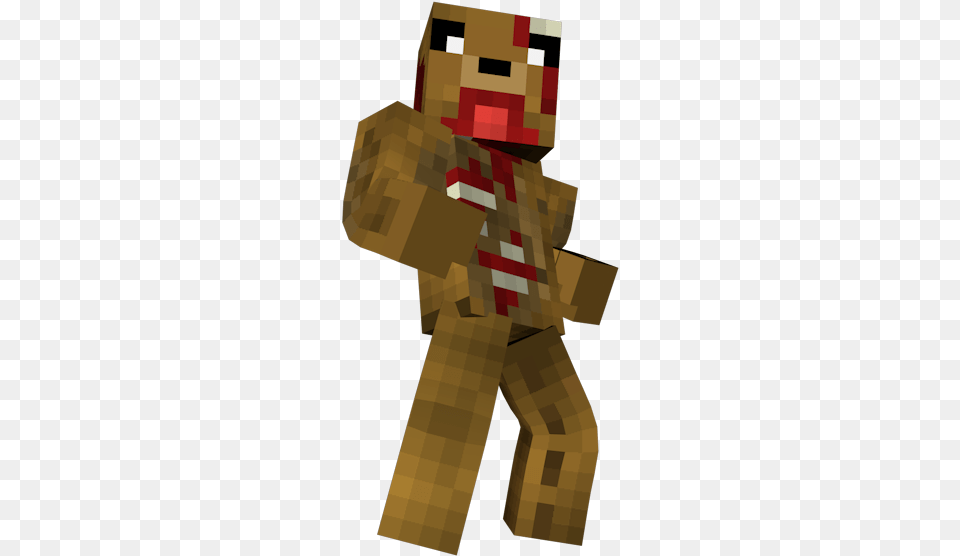 3d Minecraft Animations Illustration, Person, Cardboard Png Image