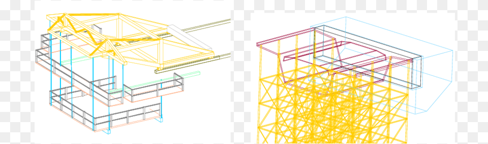 3d Models Of The Scaffolding And The Advanced Equipment Diagram, Cad Diagram Png