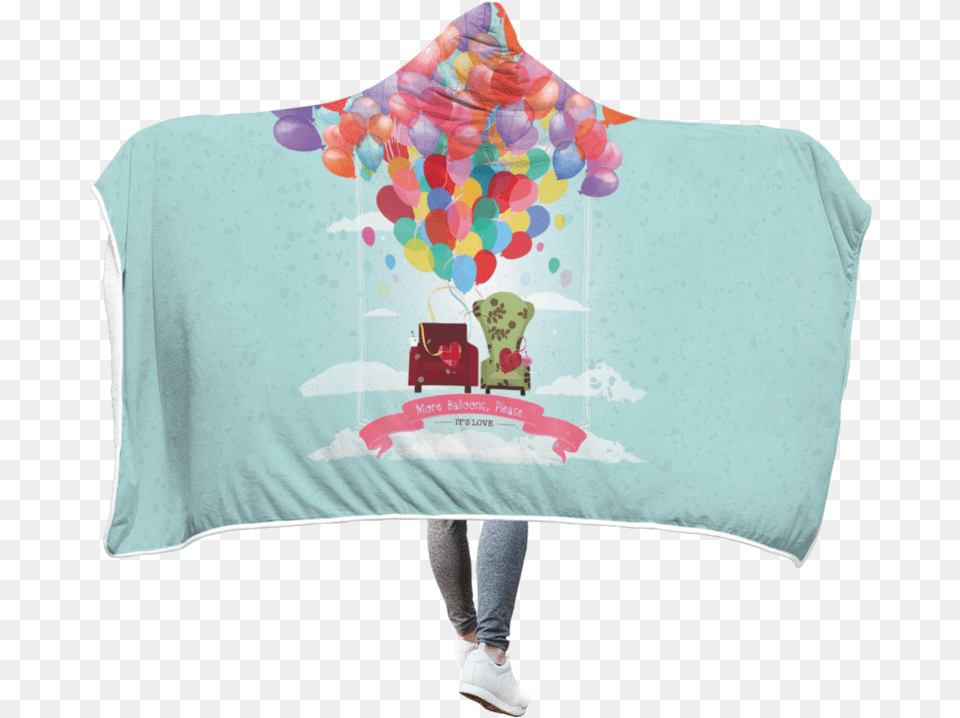 3d More Balloon Please It39s Love Full Print Hooded, Cushion, Home Decor, Baby, Person Png