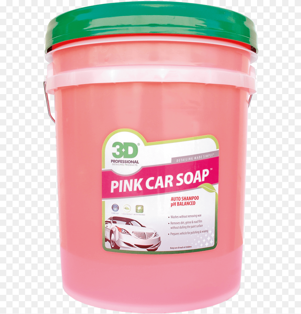 3d Pink Car Soap Super Foam 5 Gallon Concentrate Pink Car Soap 3d, Transportation, Vehicle, Mailbox, Machine Png Image