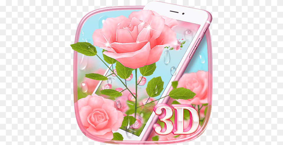 3d Pink Rose Apk 136 Download Free Apk From Apksum Iphone, Electronics, Flower, Mobile Phone, Phone Png