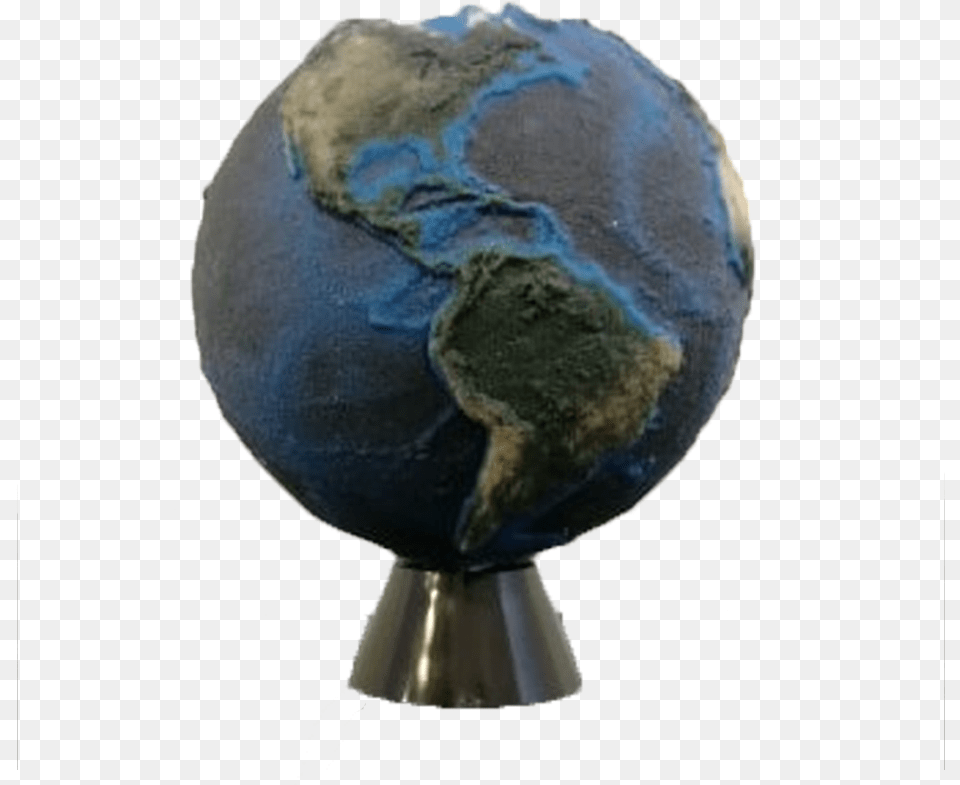 3d Printed Earth Globe Relief Surface Globe, Astronomy, Outer Space, Planet Png