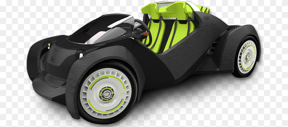 3d Printed Electric Cars Strati 3d Printed Car, Buggy, Transportation, Vehicle, Machine Free Png