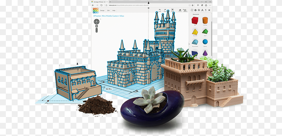 3d Printing Tinkercad, Jar, Plant, Planter, Potted Plant Png