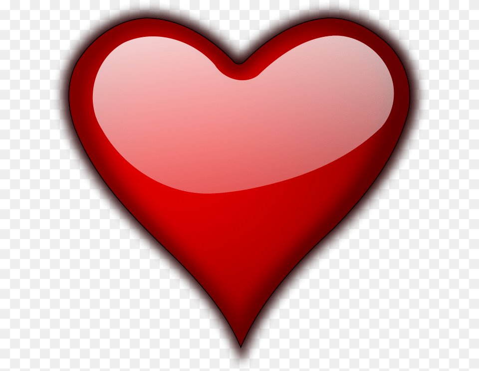 3d Red Heart Hd Valentine Hearts Transparent Png