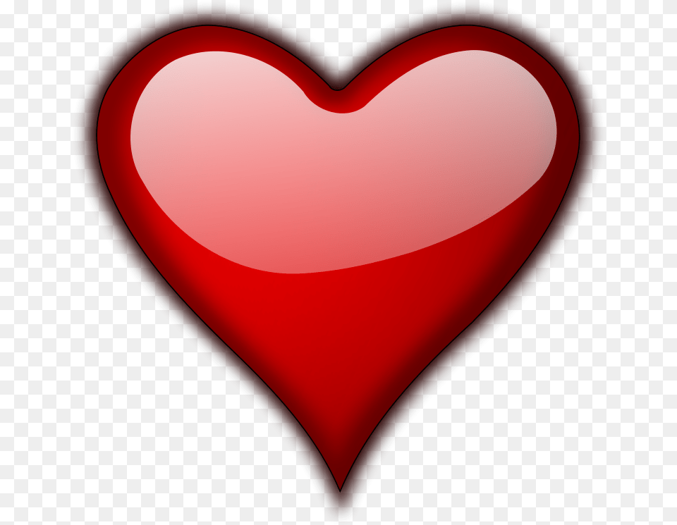 3d Red Heart Hd Valentine39s Heart Free Png