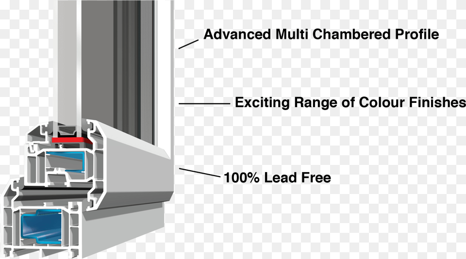 3d Render40 Upvc Internal Beading System, City Free Transparent Png