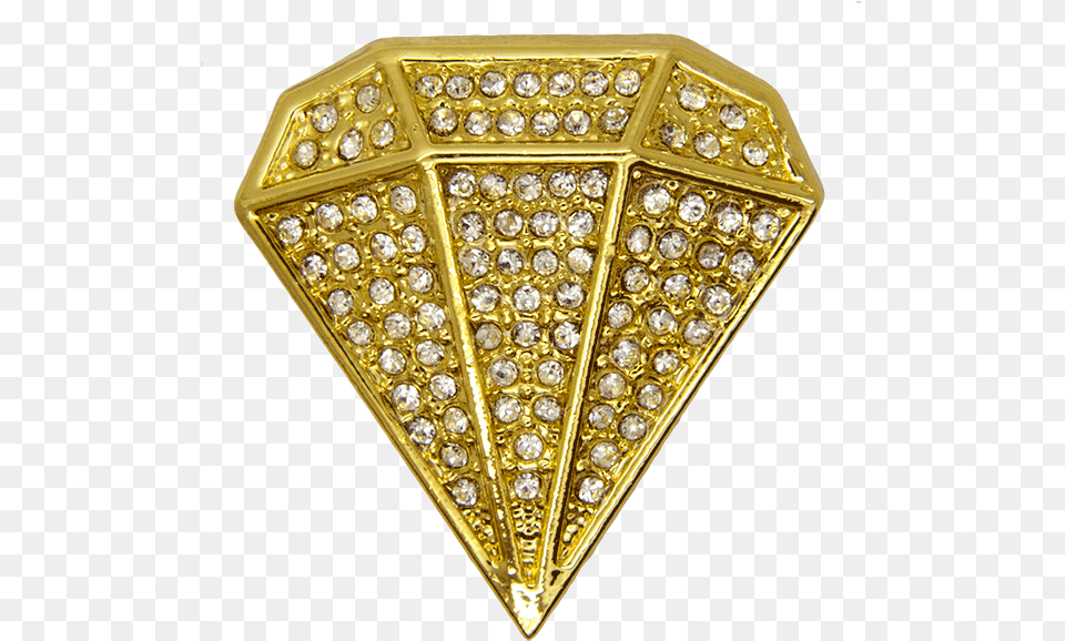 3d Rhinestone Diamond Brooch, Accessories, Gemstone, Gold, Jewelry Free Transparent Png