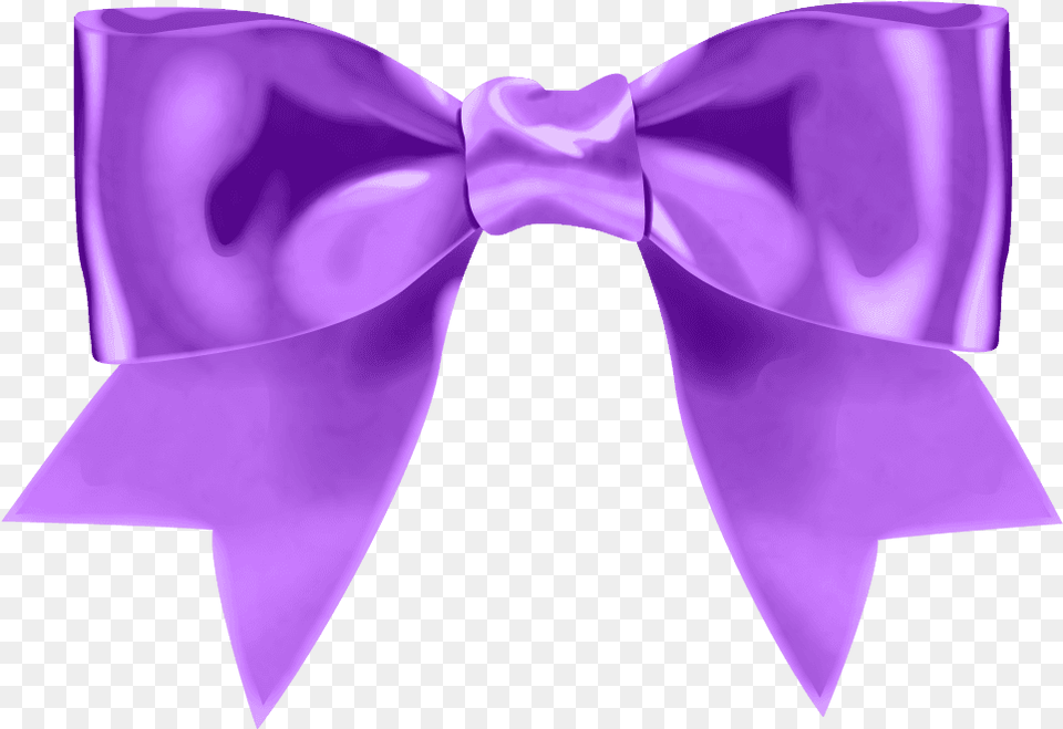3d Ribbon Vector Blue Bow Ribbon, Accessories, Formal Wear, Purple, Tie Free Png Download