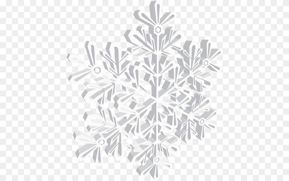 3d Snowflake Clipart Jpg Download White 3d Snowflake 3d Snowflake, Nature, Outdoors, Snow Free Transparent Png