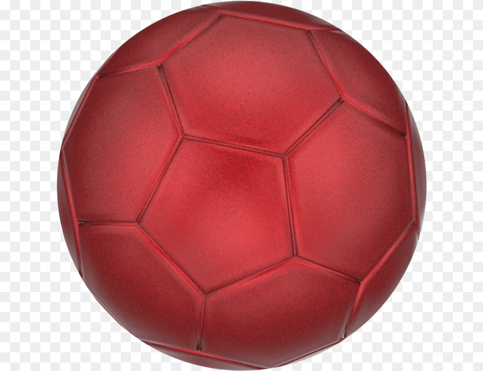 3d Soccer Ball Red Soccer Ball, Football, Soccer Ball, Sport Png Image