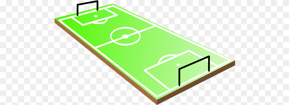 3d Soccer Field Vector Image Foot Football, Blackboard Free Png