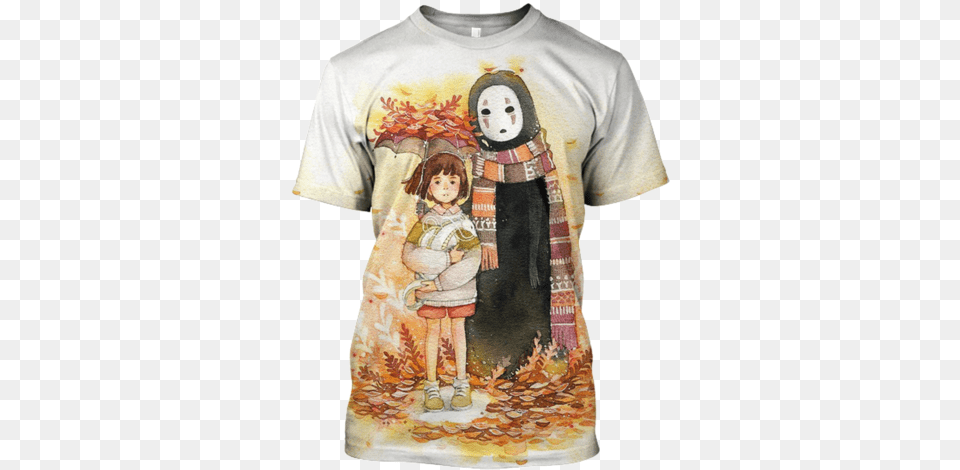 3d Spirited Away Tshirt Harm39s Way Posthuman Vinyl, Clothing, T-shirt, Child, Female Free Transparent Png