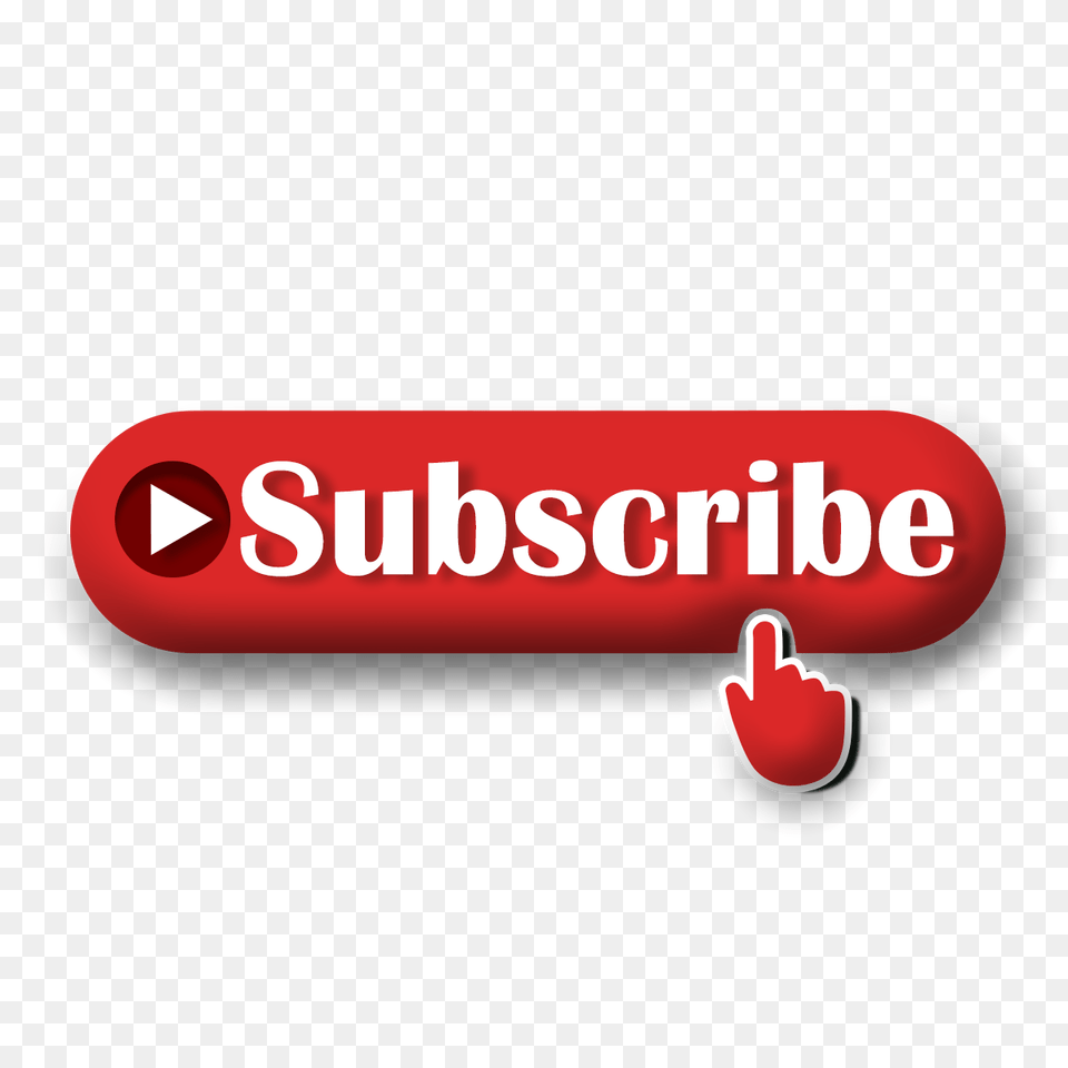 3d Subscribe Button Transparent Background Graphic Design, Logo, Food, Fruit, Plant Png Image