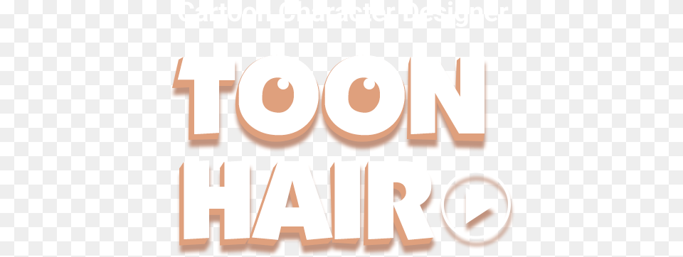 3d Toon Hair Graphic Design, Logo, Text Free Png Download