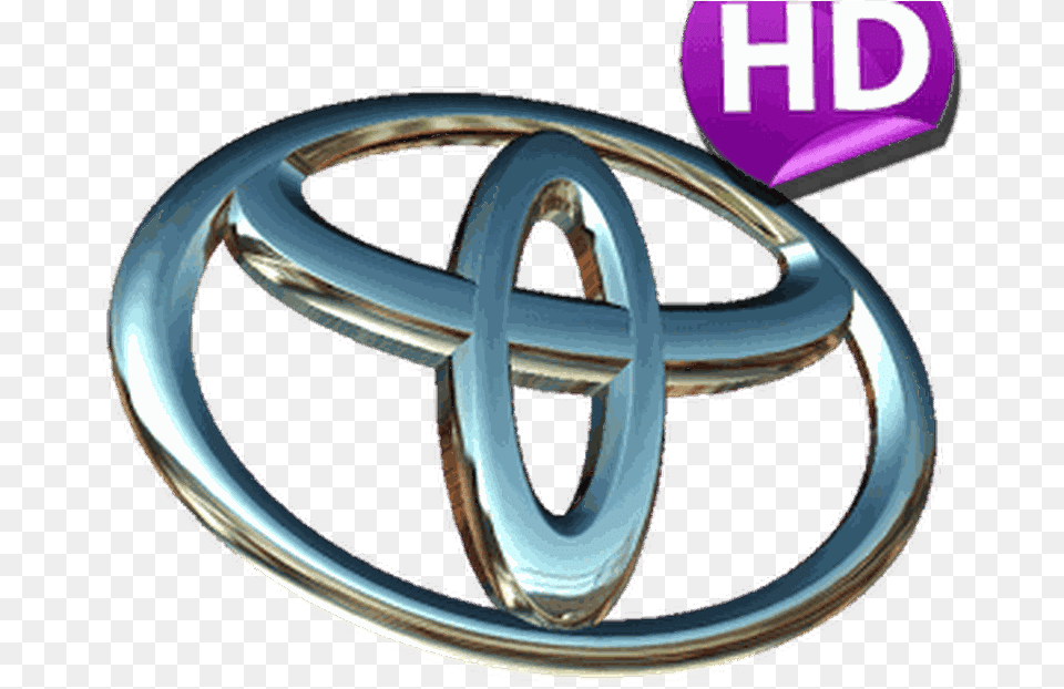 3d Toyota Logo Hd Lwp Android Emblem, Accessories, Machine, Wheel, Buckle Free Png