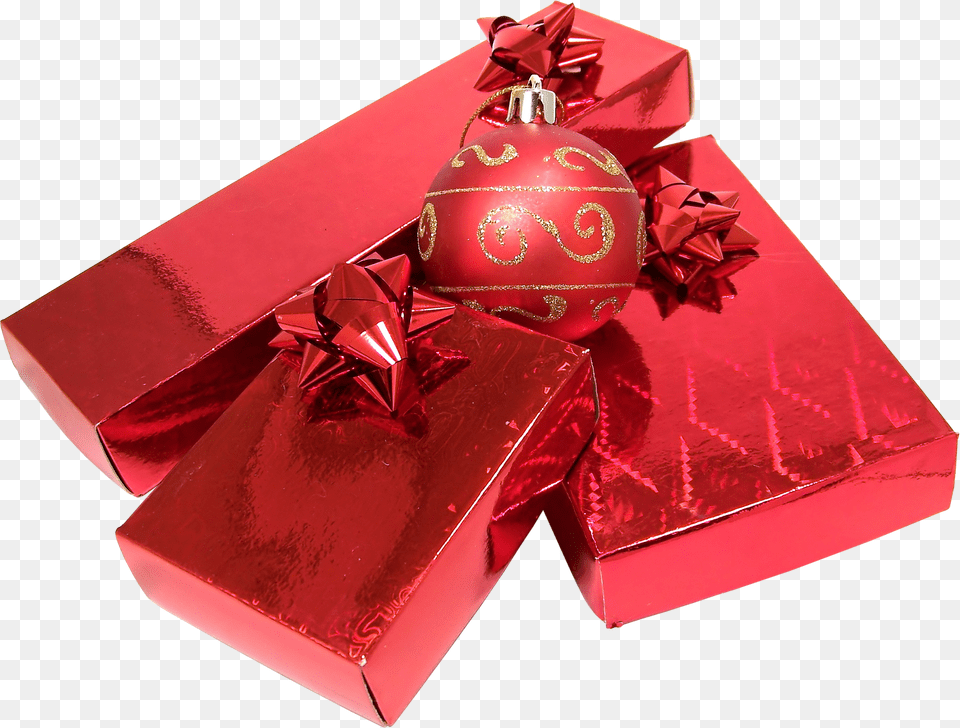 3d Transparent Christmas Present Realistic Christmas Gifts Free Png