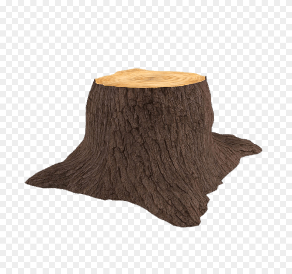 3d Tree Trunk, Plant, Tree Stump, Animal, Bird Png Image