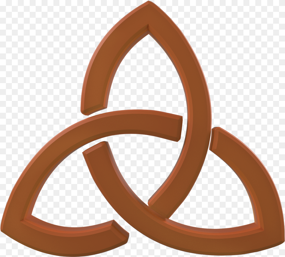 3d Trinity Symbol Celtic Solid, Alphabet, Ampersand, Text Png Image