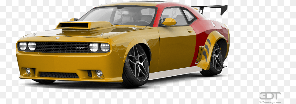 3d Tuning Dodge Challenger Rear, Car, Vehicle, Coupe, Transportation Png