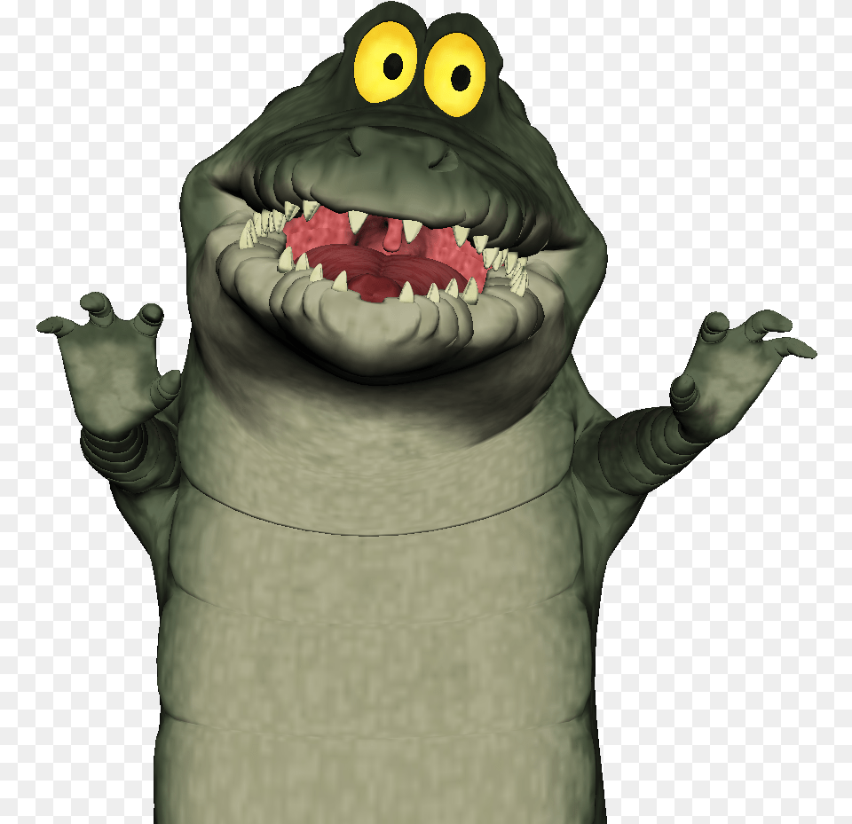 3d Universe Toon Croc 000 Mascot, Baby, Person, Animal Free Png Download