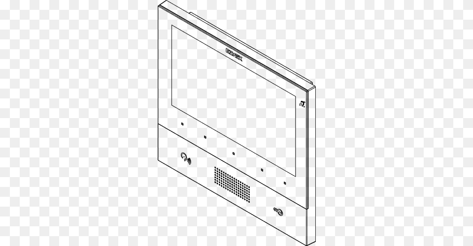 3d View Diagram, Computer Hardware, Electronics, Hardware, Monitor Free Transparent Png