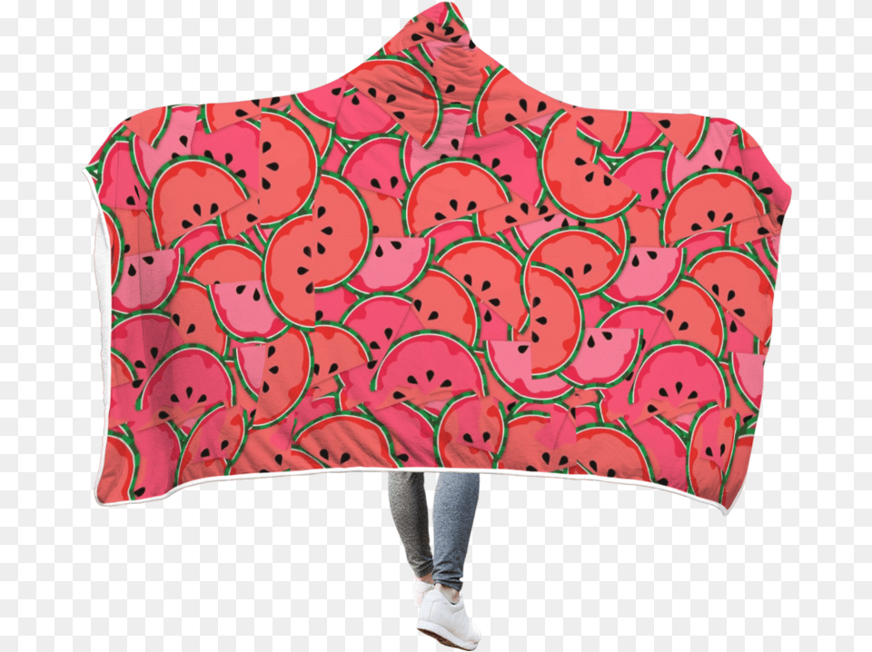 3d Watermelonalohic Full Print Hooded Blanket, Clothing, Coat, Pattern, Blouse Free Png