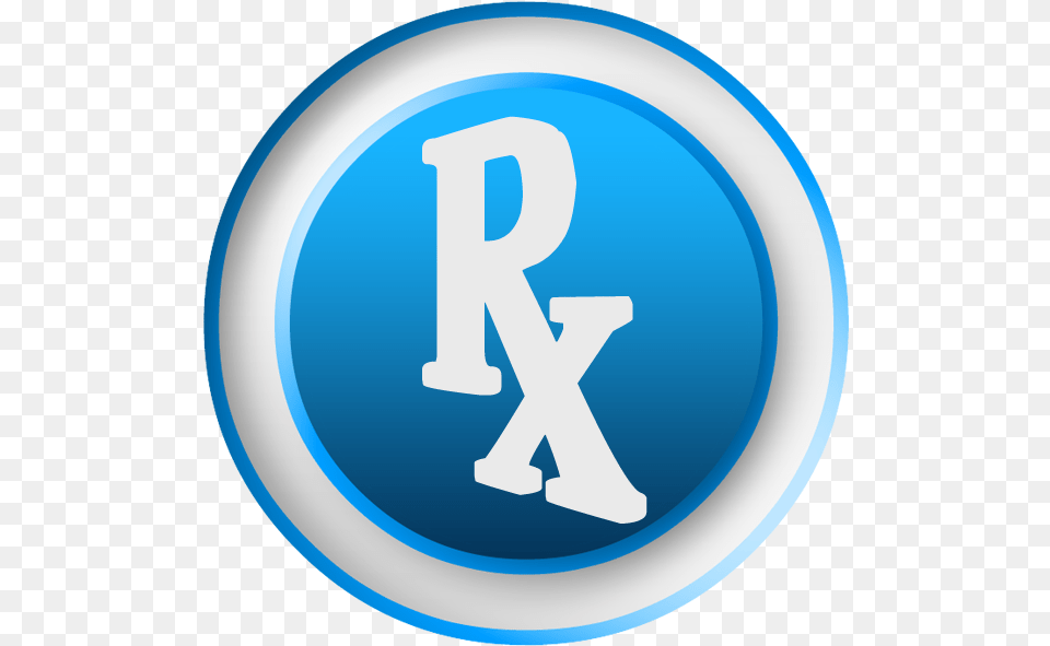 3d White Rx Pharmacist Symbol Clipart Image Pharmacist Symbols, Sign, Text, Number, Disk Free Png