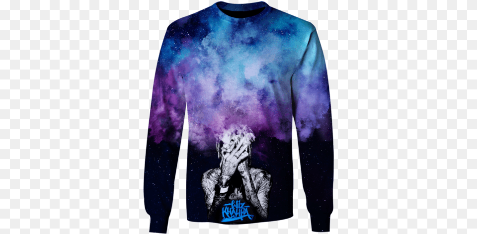 3d Wiz Khalifa Smoking Tshirt Framed Poster Wiz Khalifa Smoke, Clothing, Sleeve, Long Sleeve, Sweater Free Png