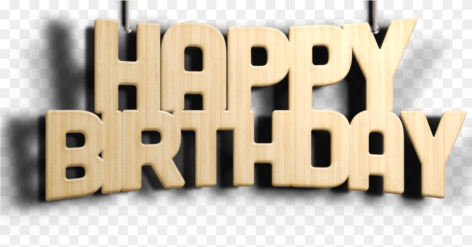 3d Wood Happy Birthday 3d, Plywood, Text Free Transparent Png