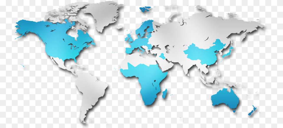 3d World Map Transparent Background Scotland In The World, Chart, Plot, Person Free Png