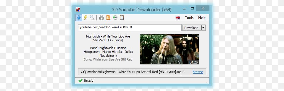 3d Youtube Downloader, Adult, Person, Woman, File Free Png