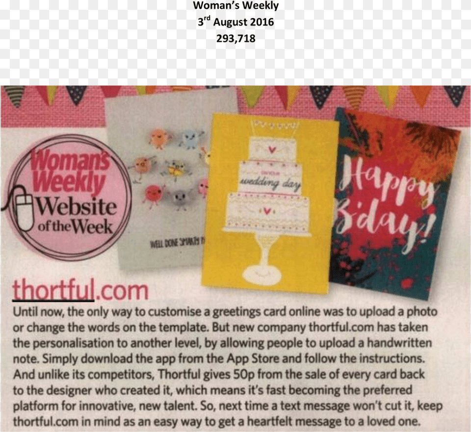 3rd August Womans Weekly Seasonal Cookbook Yearbook, Advertisement, Poster, Envelope, Greeting Card Png
