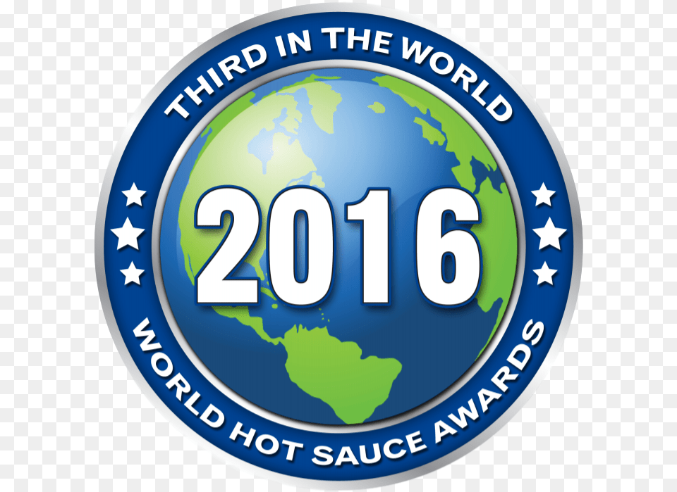 3rd Place At The World Hot Sauce Awards Earth Clip Art, Logo, License Plate, Transportation, Vehicle Free Png