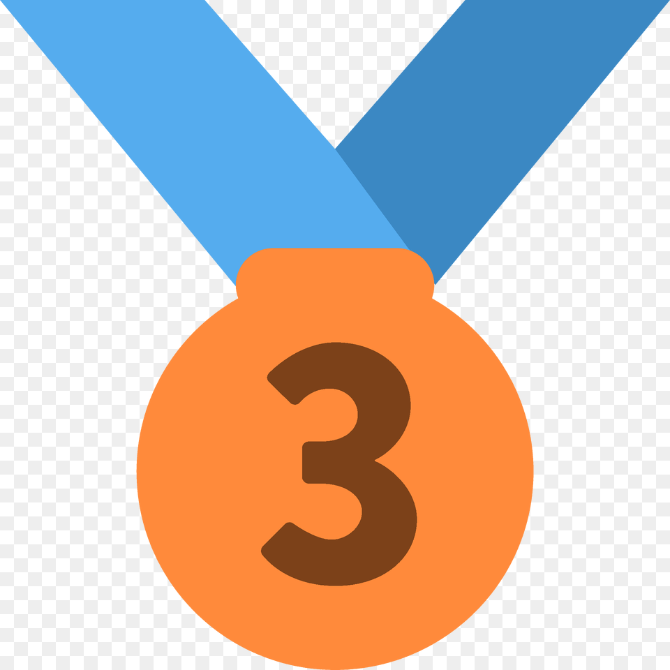 3rd Place Medal Emoji Clipart, Gold, Gold Medal, Trophy, Text Png