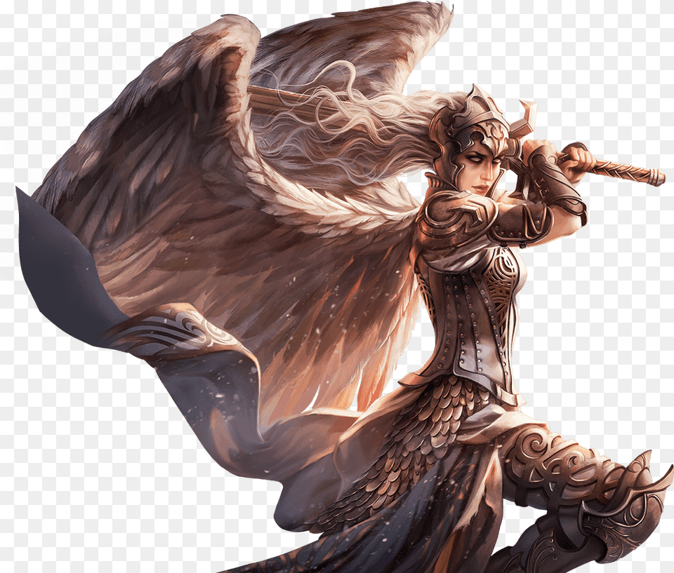 4 Angel Token Mtg, Adult, Female, Person, Woman Free Transparent Png