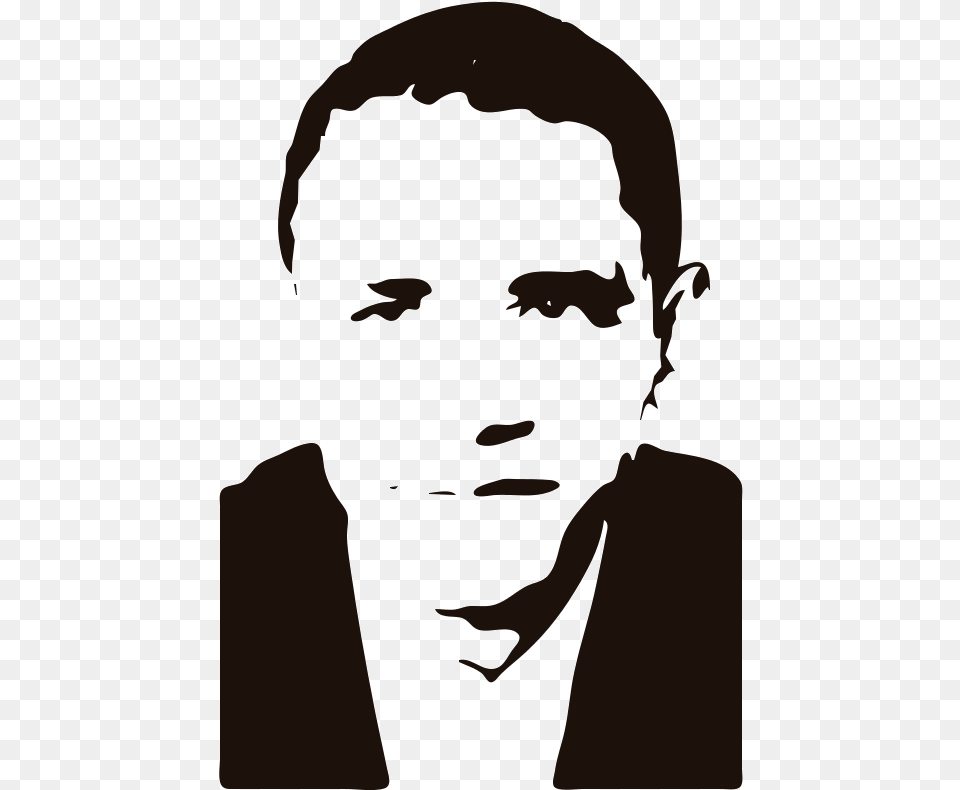4 Barack Obama, Photography, Stencil, Silhouette, Person Free Png