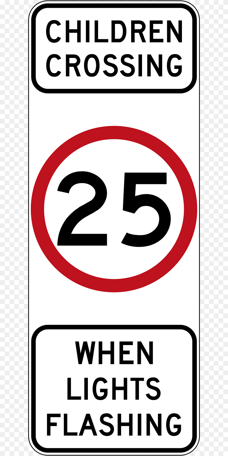 4 Children Crossing Speed Limit When Lights Flashing Clipart, Sign, Symbol, Road Sign Png Image