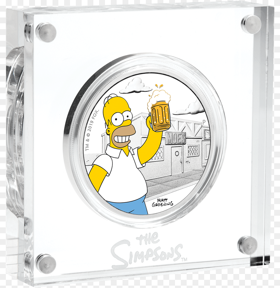 4 Homer Simpson Coin, Baby, Person, Face, Head Free Transparent Png