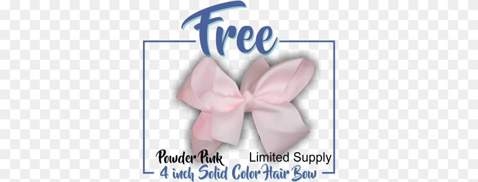 4 Inch Powder Pink Bow Hair Bow Hair Bows Bargainbows Headband, Accessories, Formal Wear, Tie, Bow Tie Free Png Download