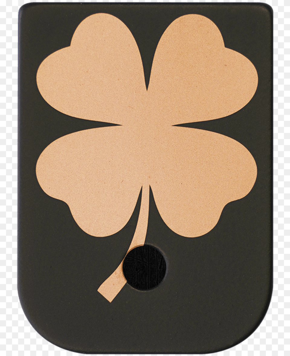 4 Leaf Clover Brass Black Traditional Finish Mag Plate, Mat, Home Decor, Mousepad, Ping Pong Png Image
