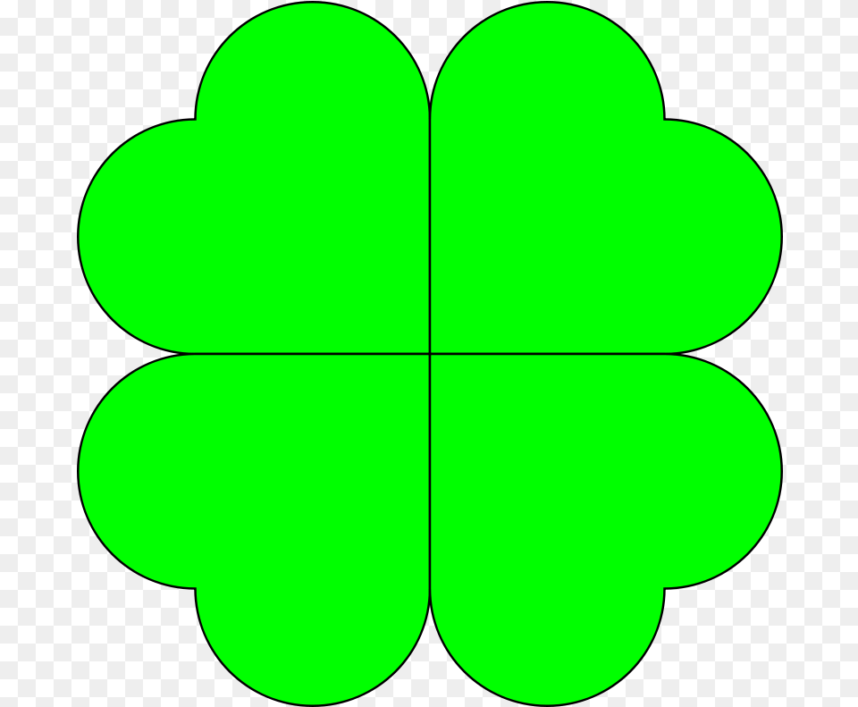 4 Leaf Clover Clip Art, Green, Plant, Logo, Symbol Free Png Download