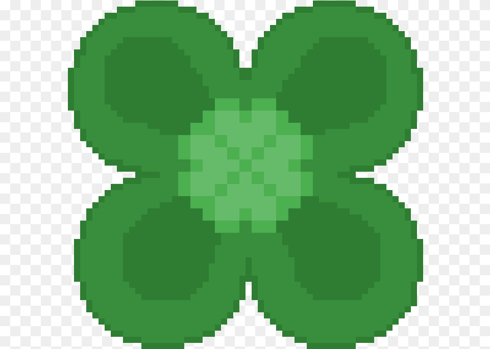 4 Leaf Clover Zombie Pixel Art Gif, Green, Purple, Accessories, Person Free Png