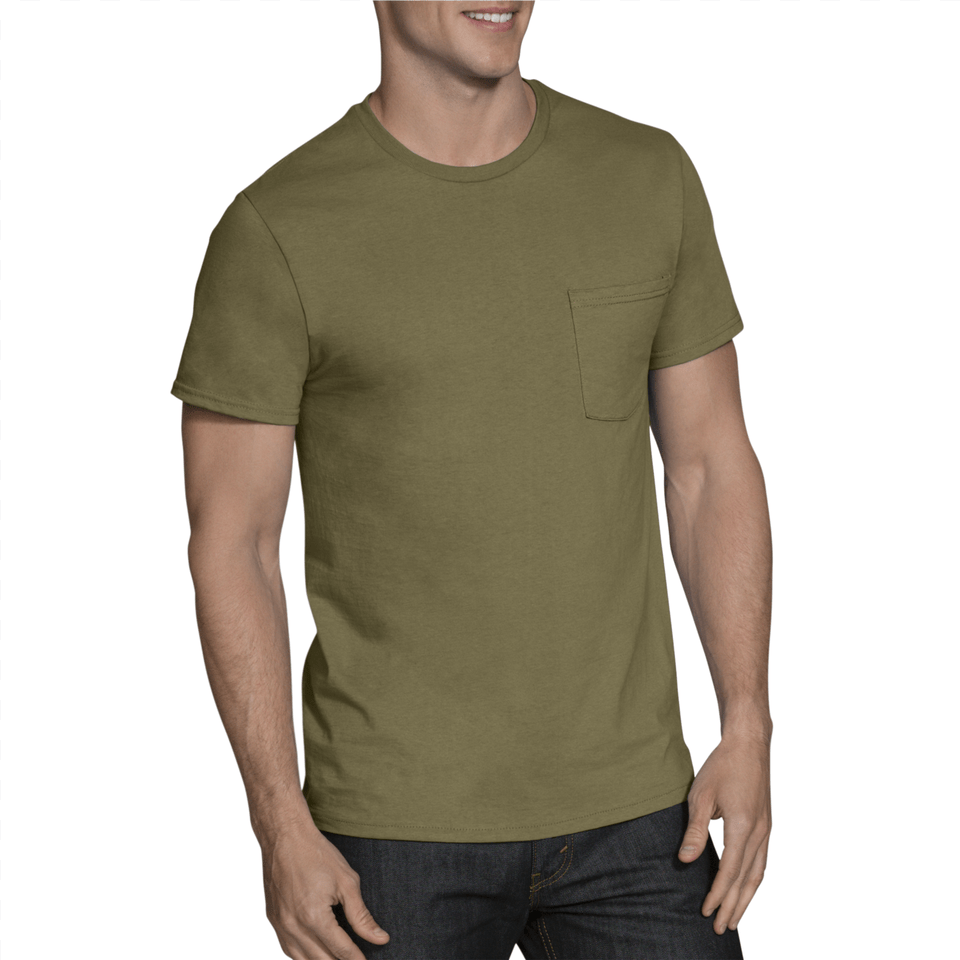 4 Pack Assorted Pocket T Shirt Extended Sizes T Shirt, Clothing, T-shirt, Jeans, Pants Free Png